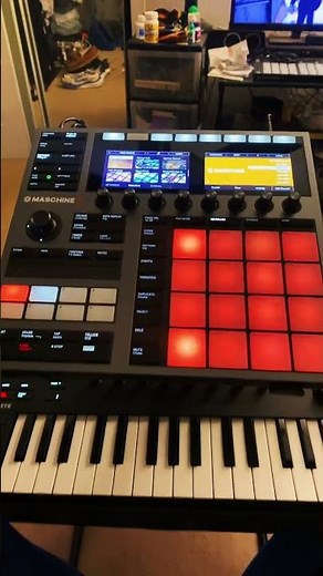 My Mobile Setup Maschine Plus + Komplete Kontrol M32