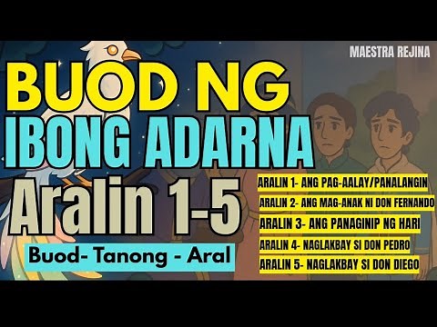 Buod ng Ibong Adarna | Aralin 1–5 | Grade 7 Filipino
