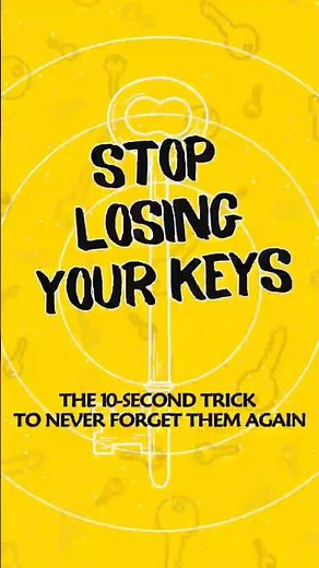 EVER Wonder WHY You ALWAYS FORGET Your KEYS? 🤯
