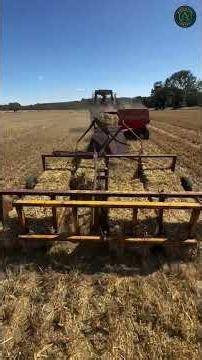 This Hay Bale Accumulator Saves Hours #EfficientFarming #AgriTech