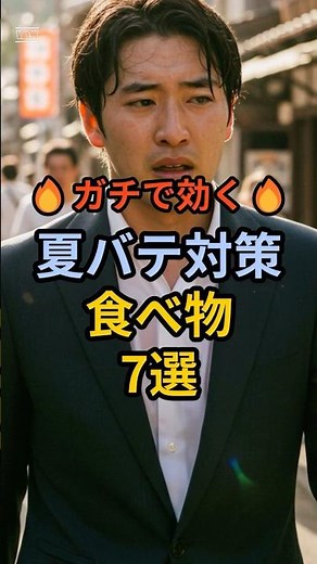 ガチで効く！夏バテに効く食べ物７選 #健康 #食事 #健康習慣 #老化予防