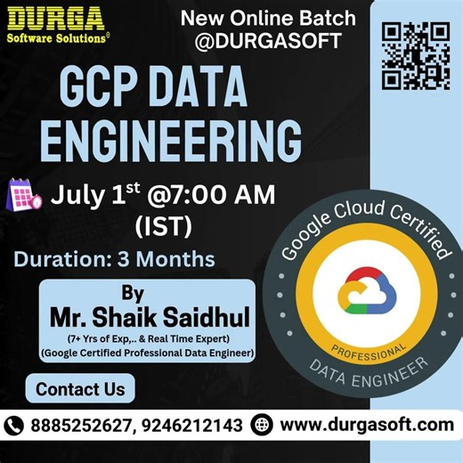 GCP DATA ENGINEERING Online Training @ DURGASOFT #durgasoftware #durgasoft #shorts