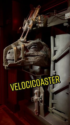 Velocicoaster line queue #universalstudios #universalorlando #velocicoaster