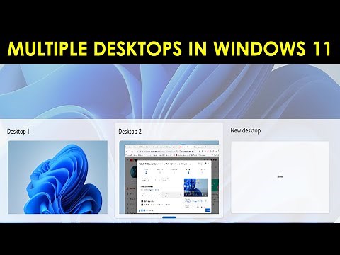 Multiple Desktops in Windows 11 | How to Create Additional Desktops in Windows? | Multi Desktop