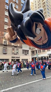 324K views · 53K reactions | Goku made it! Flying through the streets of New York City in the 99th Macy’s Thanksgiving Day Parade!  #DragonBall #macysparade @macys #ThanksGoku2025 | Toei Animation | Facebook