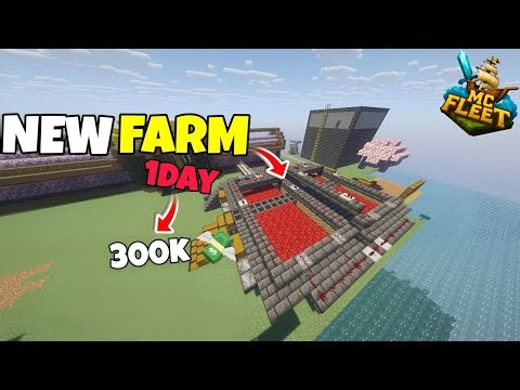 300K Per Day Farm 🤯💸 | MC Fleet Server Money Trick #minecraft #mcfleet #viralvideo