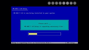 教大家安装msdos