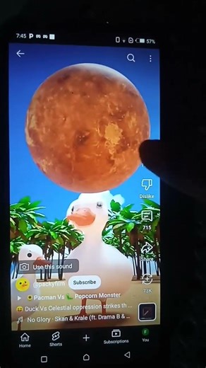 Duck Vs Celestial oppression strikes the universe, astronomy, planet #duck#animation#venus