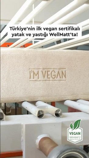Türkiye’nin ilk vegan sertifikalı yatak ve yastığı WellMatt’ta!