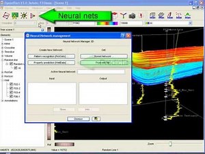Tutorial: Neural network porosity prediction in OpendTect 3.0