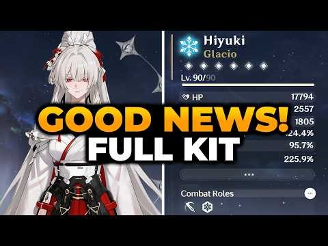 HIYUKI UPDATED FULL BROKEN KIT BREAKDOWN | WUWA 3.3, Wuthering Waves, Hiyuki WUWA, WUWA Hiyuki, WUWA