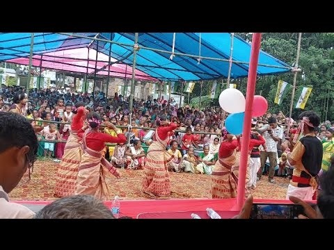 Assamese voice Dance | By Local Girl's Group 2025 | Nayan Cartoon Story00