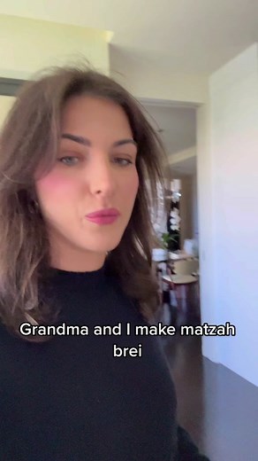 Making Grandma Gail's Matzah Brei Recipe