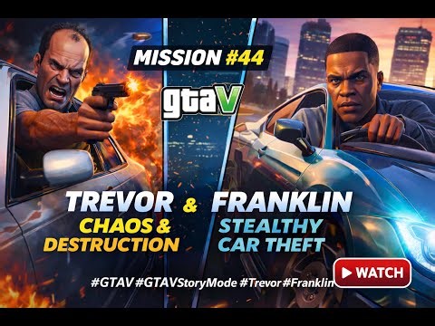 GTA V Story Mode | Mission | Trevor Hunts Chad Mulligan & Franklin Steals His Car
