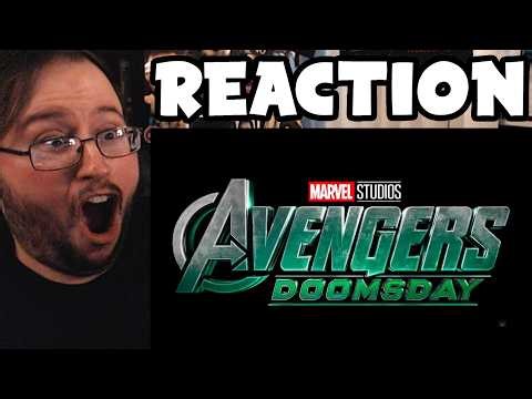 Gor's "AVENGERS DOOMSDAY OFFICIAL TRAILER" REACTION (I CAN'T BELIEVE THEY DID THIS!!!)