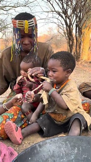 The daily life and diet of the Hazarbi tribe #africa