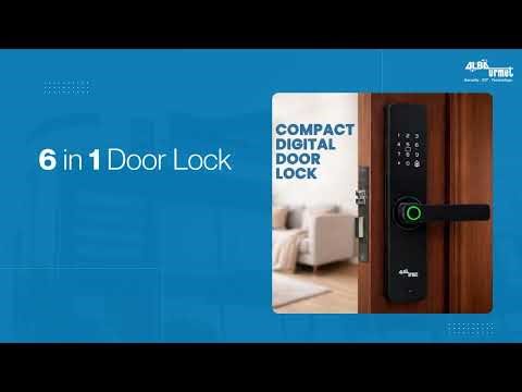 Compact Smart Digital Door Lock Model EL242FP: Standard Installation & Configuration Guide