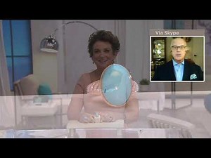 14K Gold Sleeping Beauty Turquoise and Diamond Ring on QVC