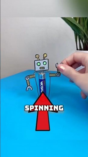 This Robot Spins With NO Motor🤯