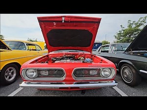 Classic 1968 Plymouth Barracuda Formula S 340 Four Barrel : POV WALKAROUND CAR 4K VIEW