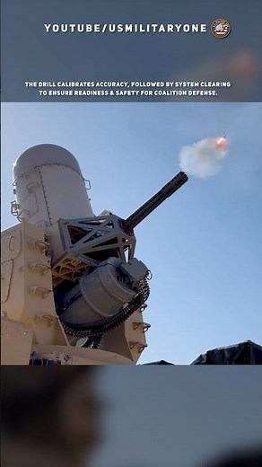 20mm Phalanx Weapon System #shorts #phalanx