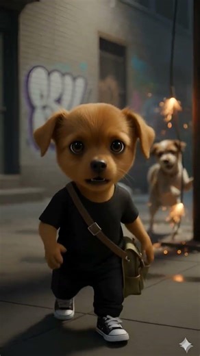 “This dog tried to fix electricity… ZAP! ⚡🐶”