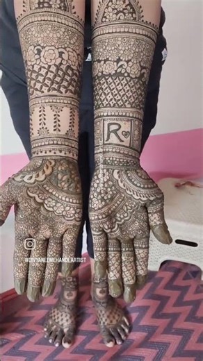 #mehndi #dailyshortvideo #bridalmehndi