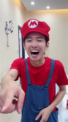 Little Mario helps his friends get revenge!#Jesus #God #Blessing