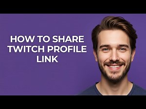 How To Share Twitch Profile Link - GUIDE!