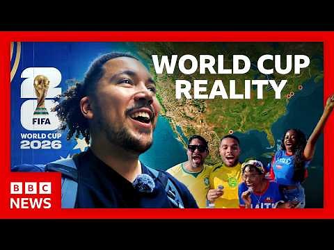 What I found travelling through the World Cup's US cities | BBC News