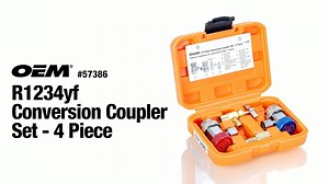 57386 4 Piece R1234yf Conversion Coupler Set