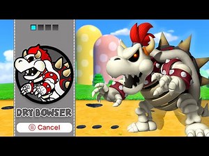 What Happens when you play Dry Bowser in Super Mario 3D World + Bowser's Fury?
