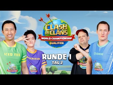 Clash of Clans Weltmeisterschaft | März Qualifier | Tag 2 | Clash of Clans deutsch live