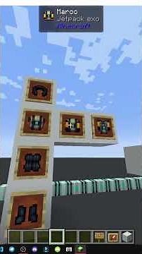ORITECH MODを使ったMinecraftにおけるEXOアーマーの仕組み