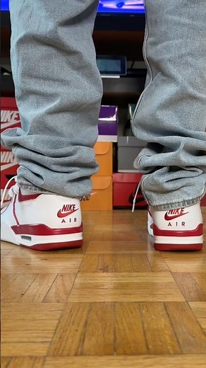 Nike Air Flight 89 On Foot #nike #nikeair #airflight89 #jordan4 #sneakers #shoes #fashion #outfit