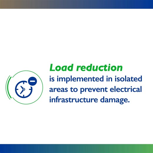 Know the difference between Load Reduction and Loadshedding and why it is necessary to implement load reduction in some areas. Here are some enlightening insights. #ElectricityFacts | Eskom Hld SOC Ltd