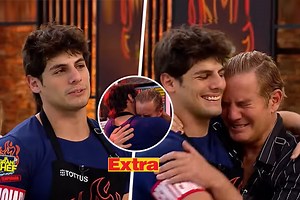 El Gran Chef Famosos: Renato Rossini Jr. fue eliminado por su padre, quien rompe en llanto