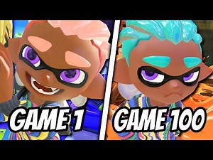 I SURVIVED 100 GAMES OF SPLATOON 3