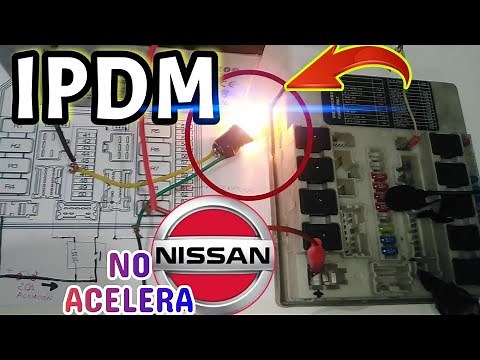 CHECKING NISSAN IPDM MODULES, ACCELERATION FAILURE, TEST AND TESTS, DTC P1122 THROTTLE CONTROL