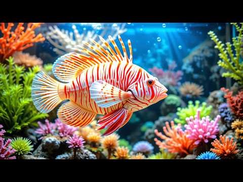 Colorful Tropical Fish Aquarium 🐠 Relaxing 4K Underwater World