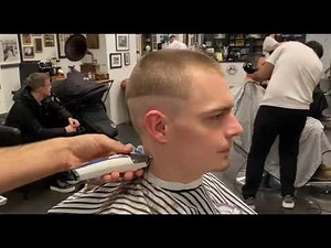 Buzz cut fade tutorial ,shor haircut for men💈