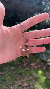 Highland Cow Keychain - Etsy UK
