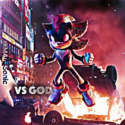 Normal Shadow vs. God Mode Shadow! 🤯🔥 #shadowthehedgehog
