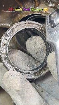 CV Axle Shaft Seal Remove Easily😬
