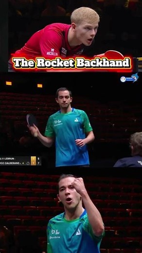 rocket backhand🏓