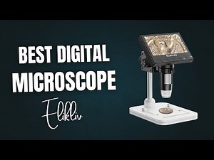 Elikliv Microscope Review | Best Digital Coin Microscope of 2025 with LCD Screen