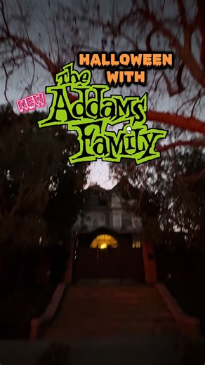 Celebrating Halloween with The Addams Family