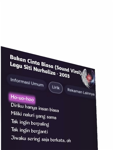 Sound Viral Diriku hanya insan biasa || Bukan Cinta Biasa - Lagu Siti Nurhaliza. 2003 #fyp #viral #soundviral #dj #liriklagu