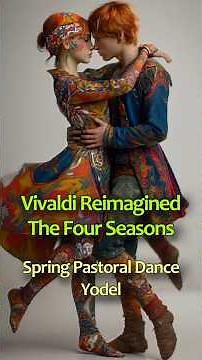 Vivaldi Reimagined — Spring Pastoral Dance | Gentle Yodel Baroque Joy | Pleiadesiac