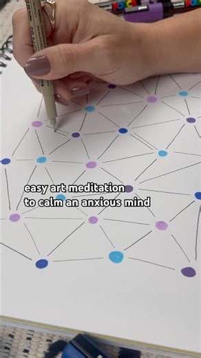 Slow down and calm an anxious mind. All you have to do is connect the dots 😌
